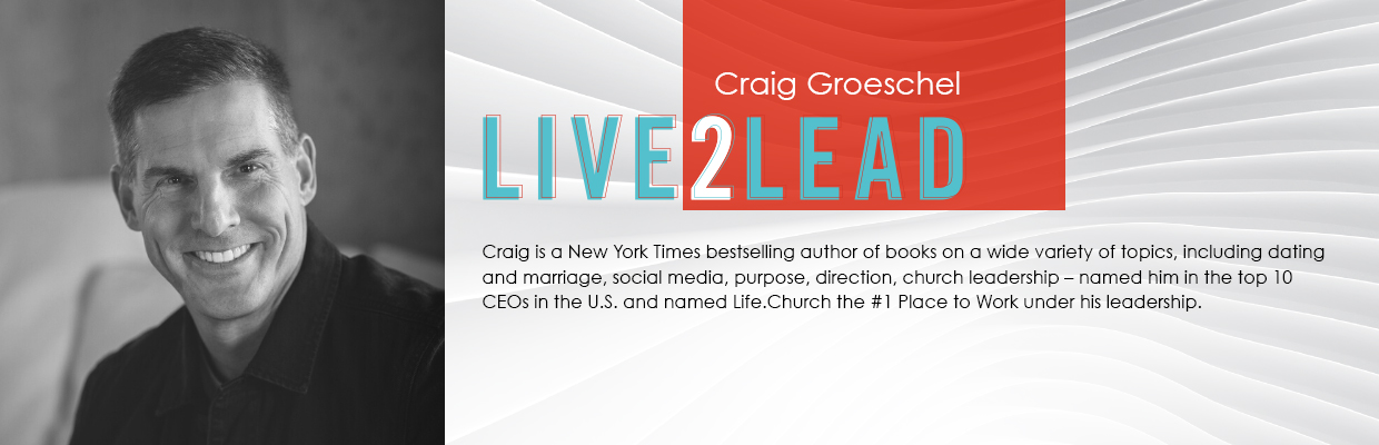 Live2Lead Speaker Craig Groeschel