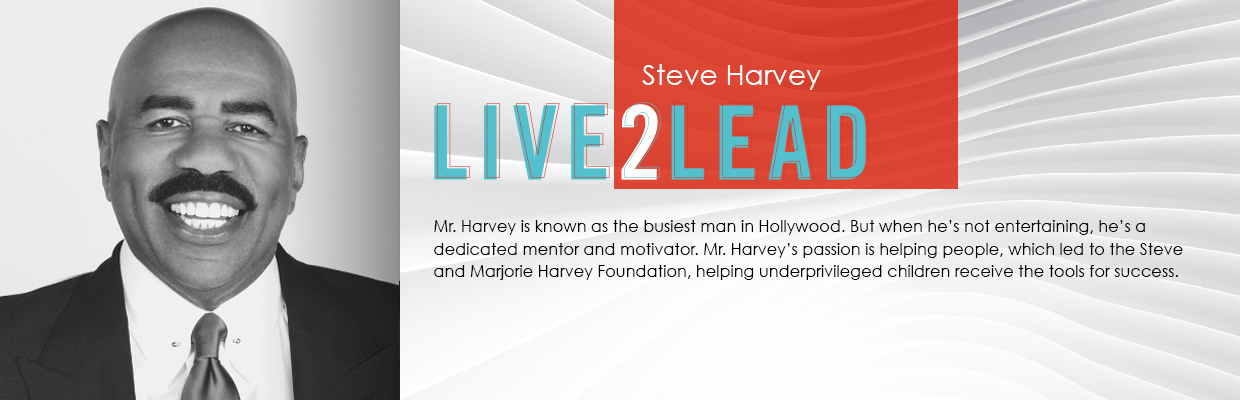 Live2Lead Speaker Steve Harvey